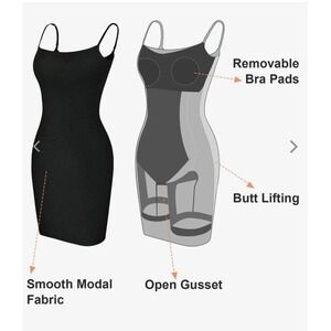 Shaper Black Ribbed Spaghetti Strap Bodycon Mini‎ Dress, coquette Y2K minimalist